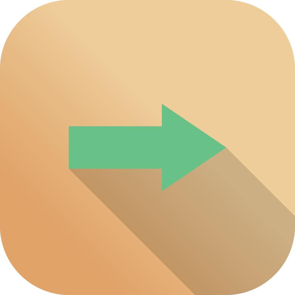 arrow direction flat icon vector