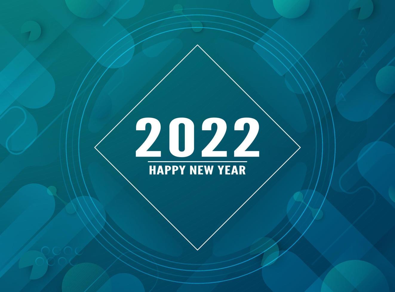 Happy new year 2022, Modern abstract background in liquid and fluid style. Paper art 3D illustration template for web banner, business presentation, homepage, landing page. vector