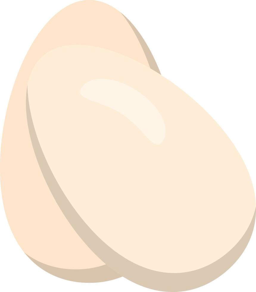 egg flat icon vector