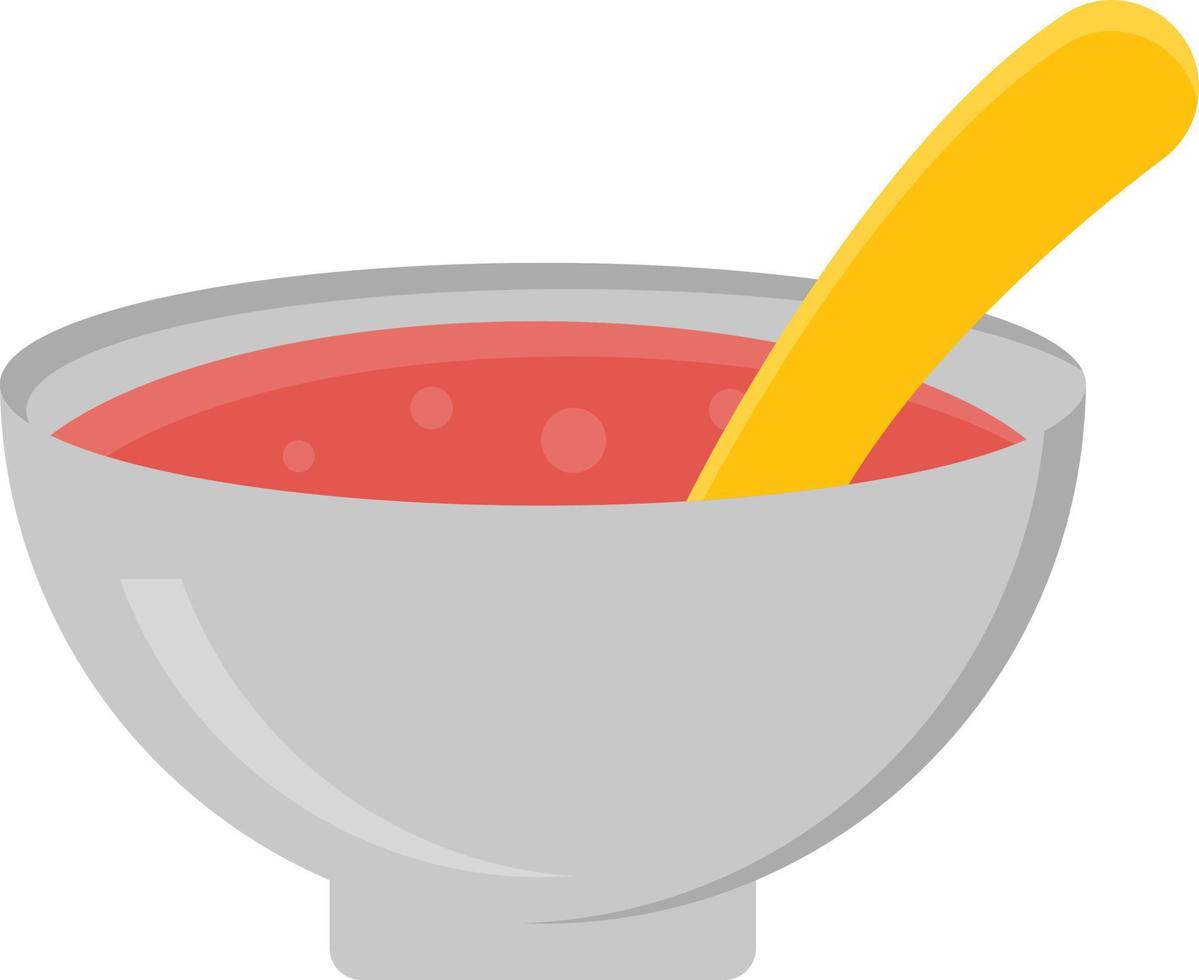 soup flat icon vector