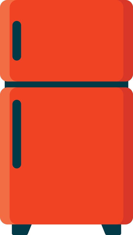 fridge flat icon vector
