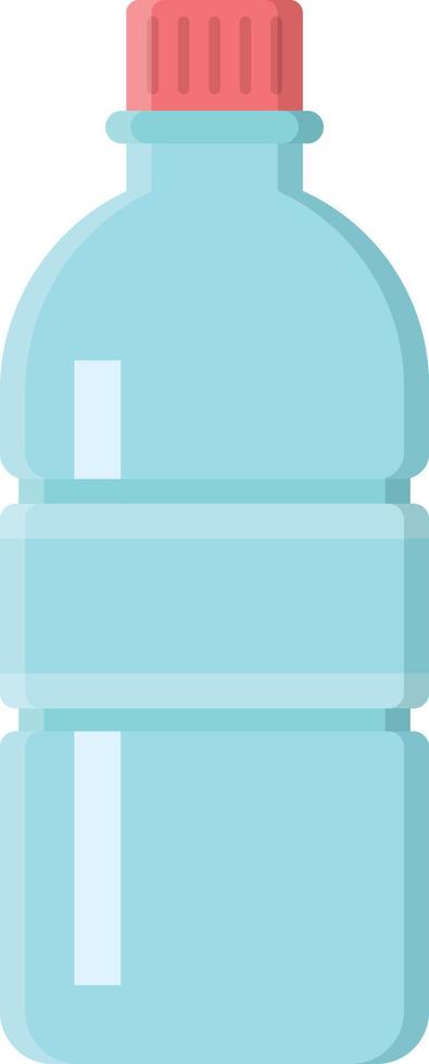 water bottle flat icon vector