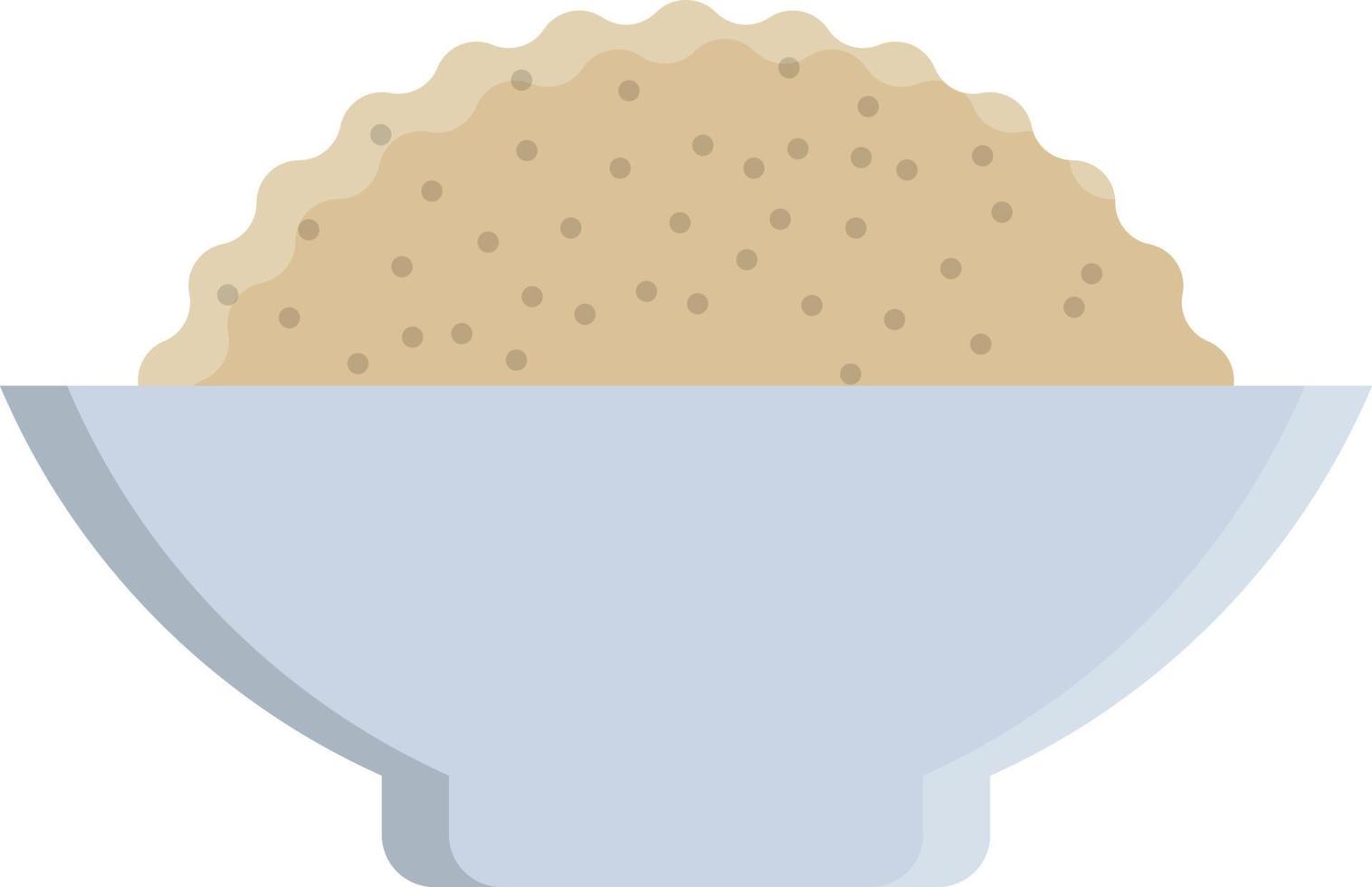 icono de comida plana vector