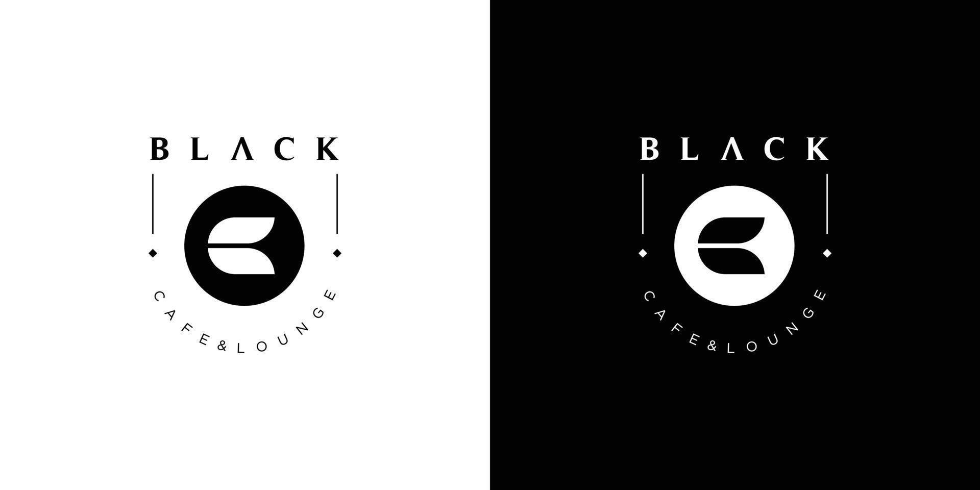 Modern and unique letter B initials logo design 1 vector