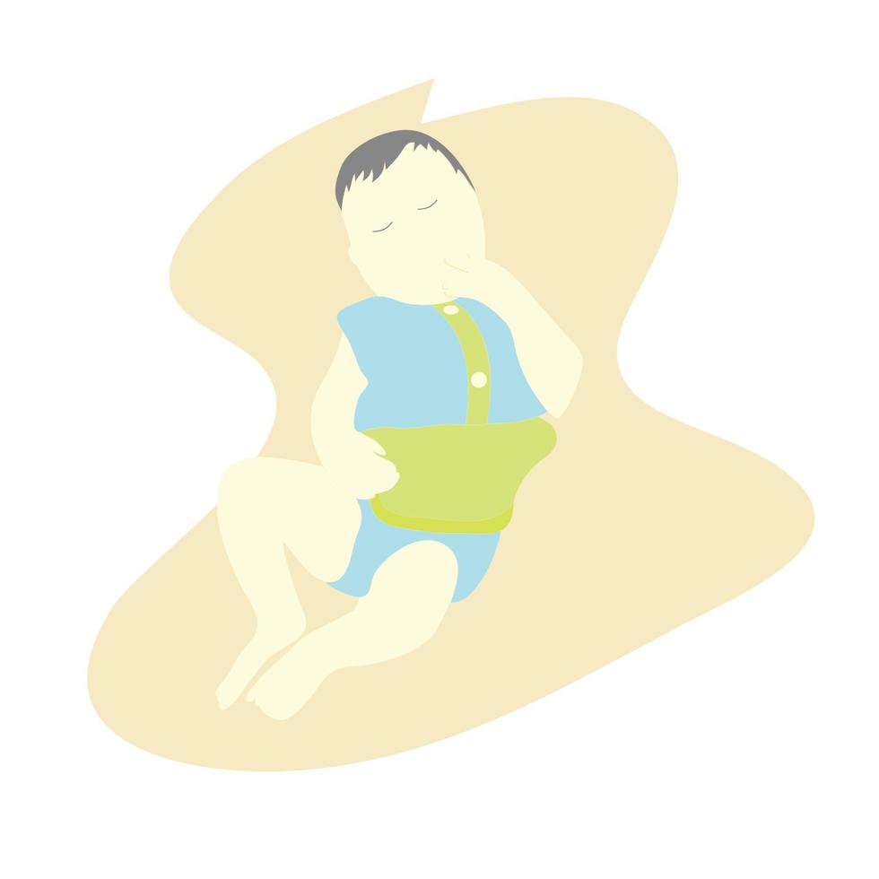 Illustration vector graphic of cute baby 7