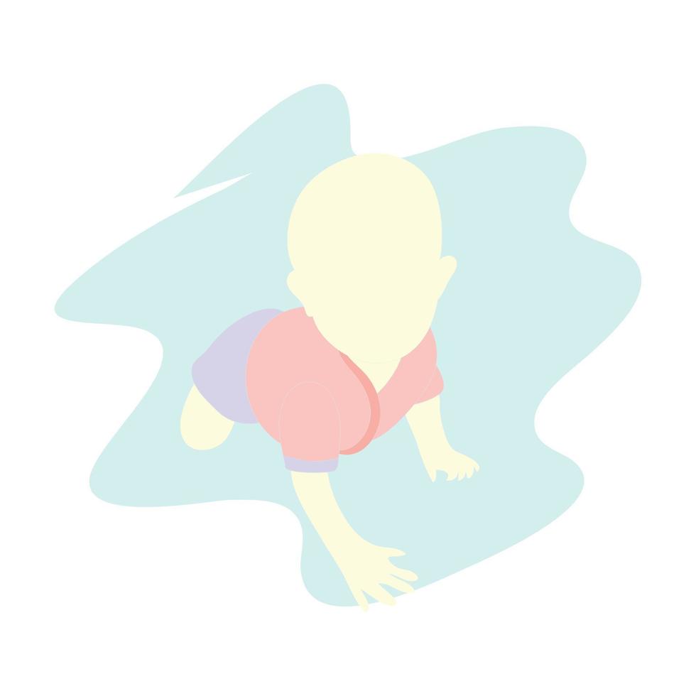 Illustration vector graphic of cute baby 4