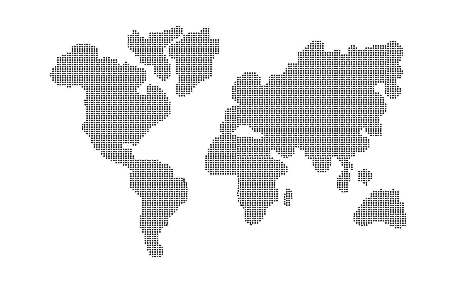 Ilustración de vector de fondo abstracto de mapa del mundo global de la tierra