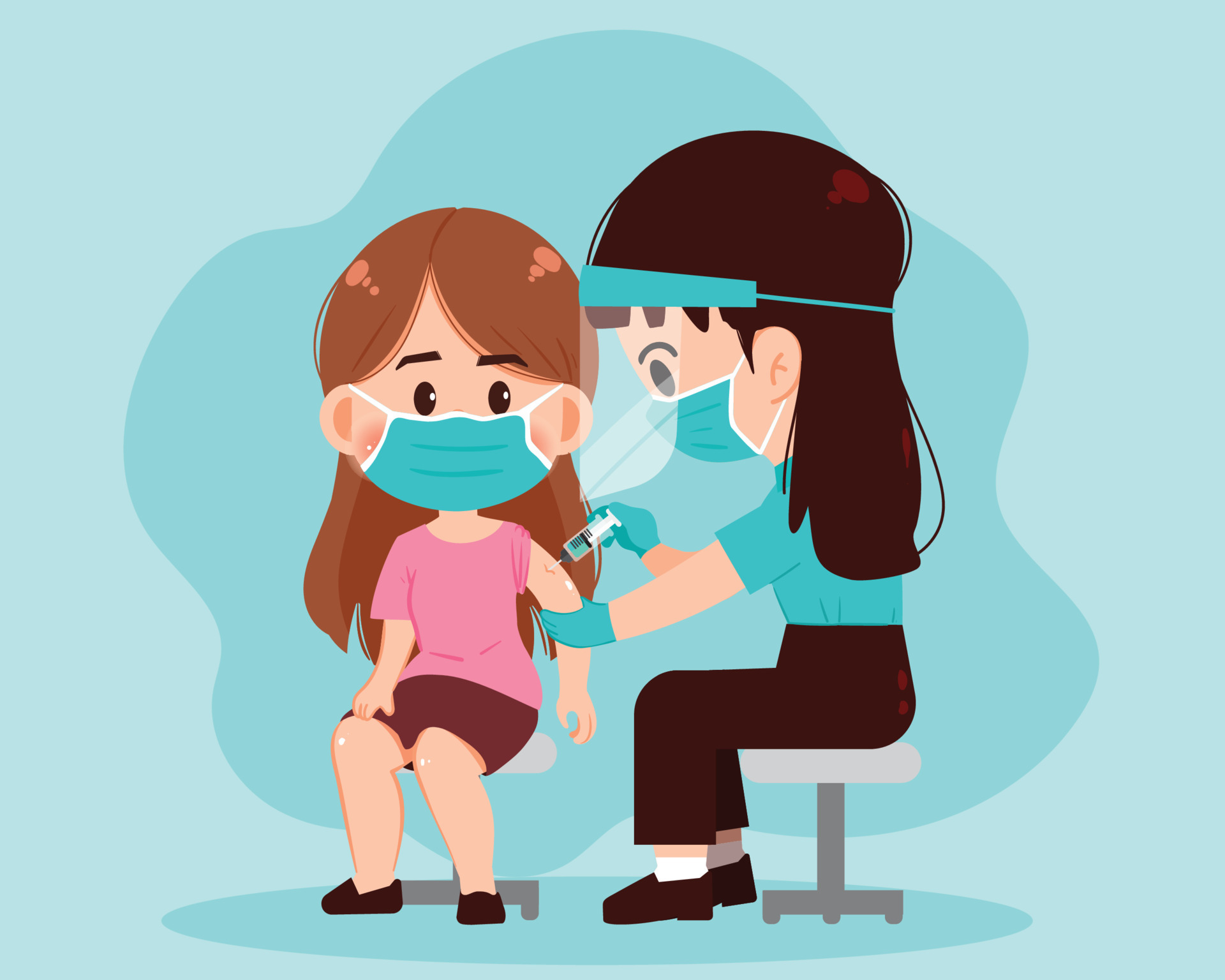 female doctor injecting vaccine to patient healthcare and medical concept drawn cartoon art illustration 4698308 Vector Art at Vecteezy female doctor injecting vaccine to patient healthcare and medical concept drawn cartoon art illustration 4698308 Vector Art at Vecteezy