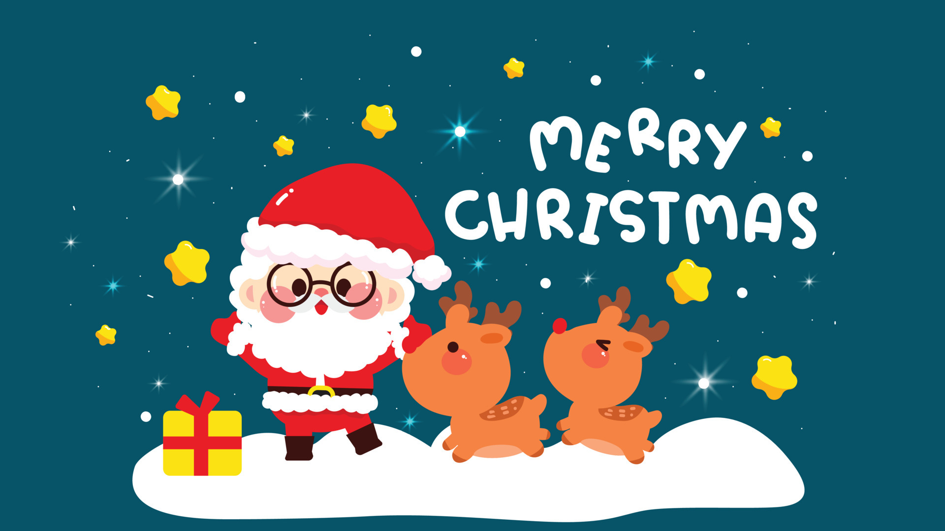 Cute santa claus and reindeer merry christmas celebration holiday hand drawn cartoon art illustration 4698331 Vector Art at Vecteezy Cute santa claus and reindeer merry christmas celebration holiday hand drawn cartoon art illustration 4698331 Vector Art at Vecteezy