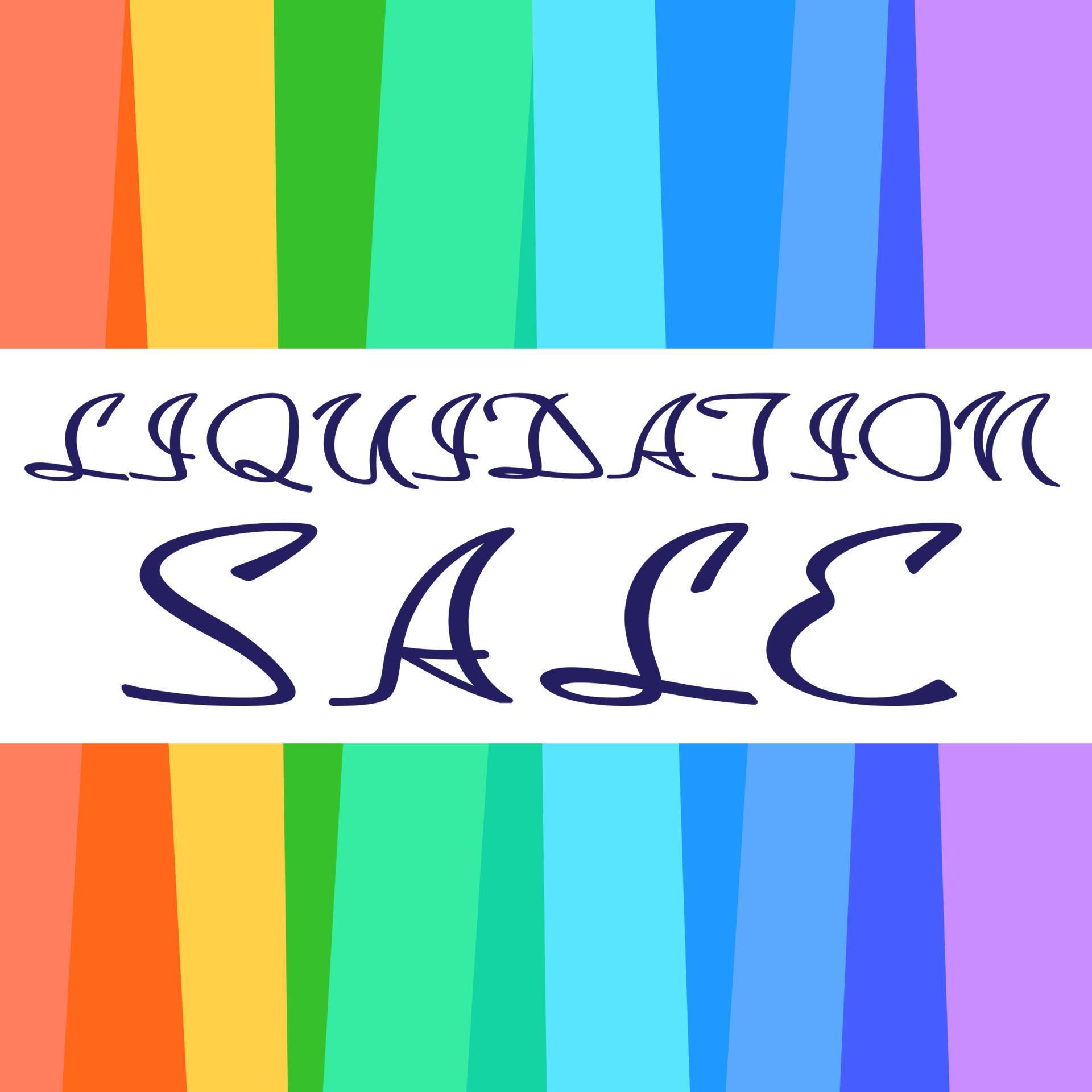 Liquidation sale promotional banner 4698730 Vector Art at Vecteezy