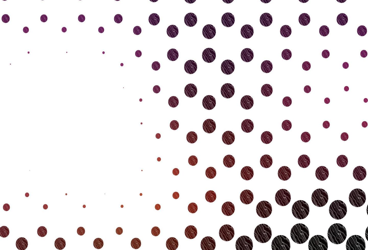 Light pink, yellow vector texture with disks.