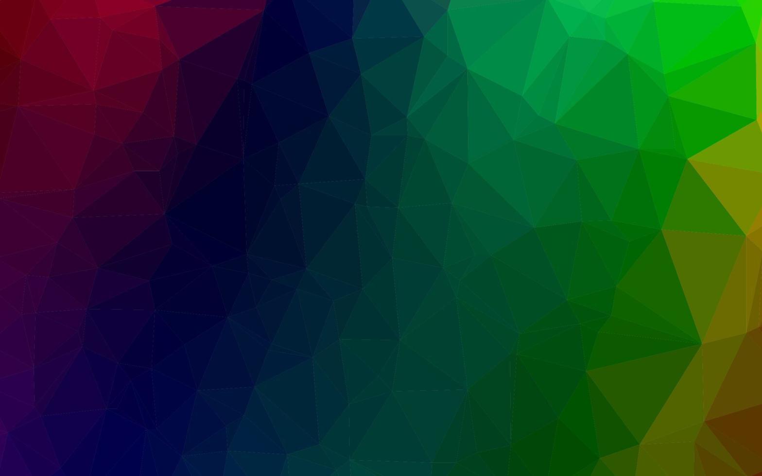 Dark Multicolor, Rainbow vector abstract mosaic background.