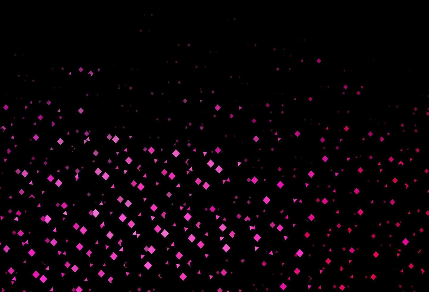 Dark pink vector layout with circles, lines, rectangles.