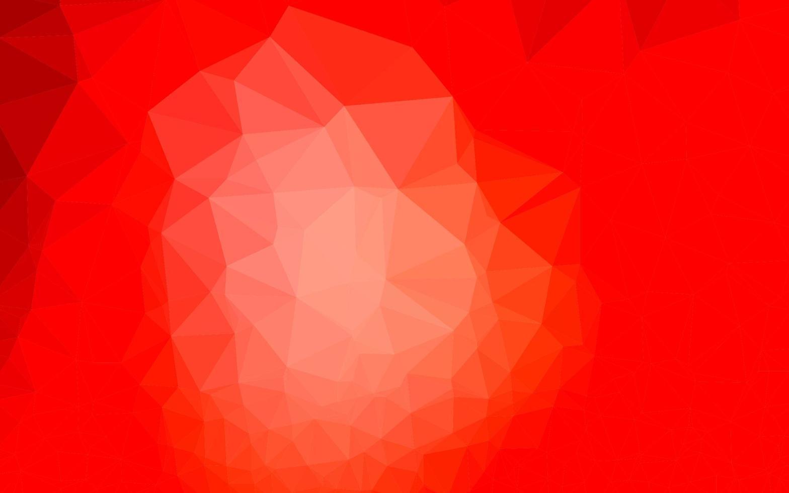 telón de fondo de mosaico abstracto vector rojo claro.