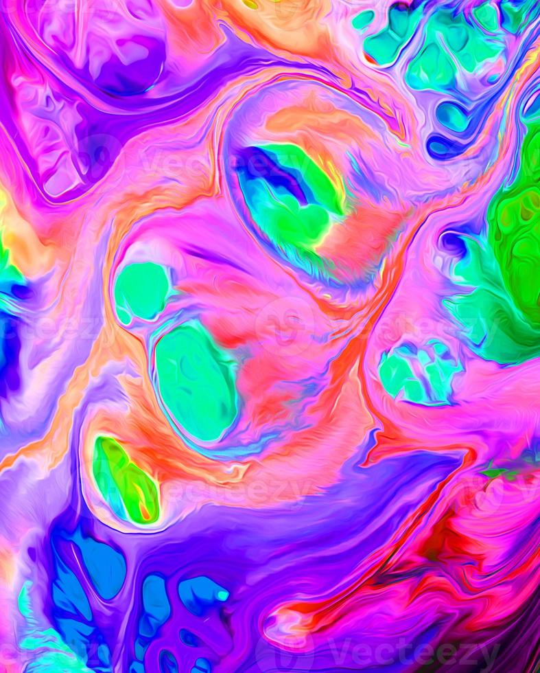 Abstract painted oil texture full color and multicolored. rainbow texture background. liquid pattern texture background. paintings with marbling. Marble texture. Paint splash. Colorful fluid. photo