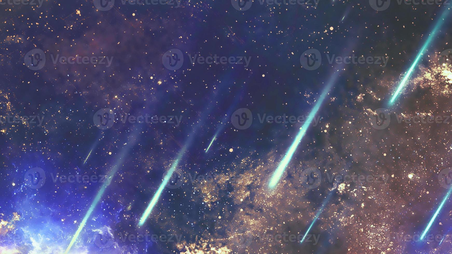 Infinite beautiful cosmos dark blue background with nebula, cluster of stars in outer space. Beauty of endless Universe filled stars.Cosmic art, science fiction wallpaper photo
