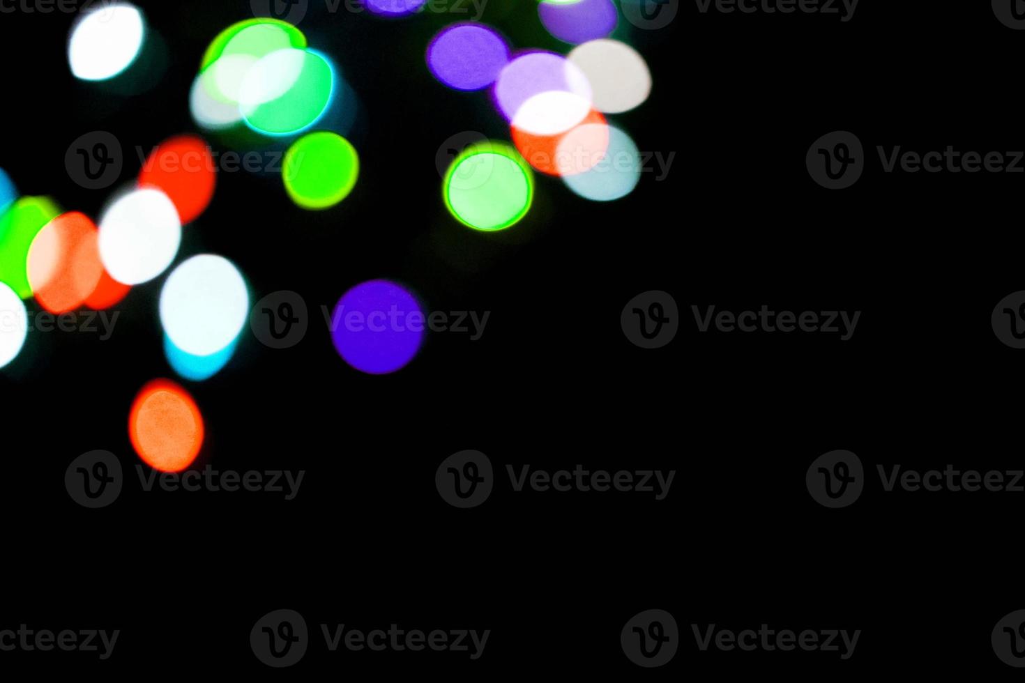 multicolored colorful blur Backdrop and circle background and Abstract circle blur Christmas lights effect photo