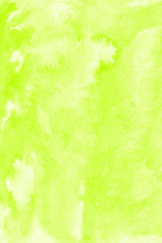 illustration of a watercolor background with a greenish yellow color abstract texture of a natural image for wallpaper photo