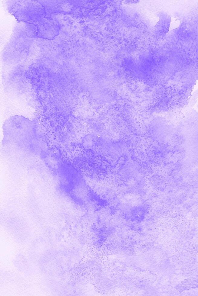 illustration of a watercolor background with a purple color abstract natural texture image for wallpaper photo