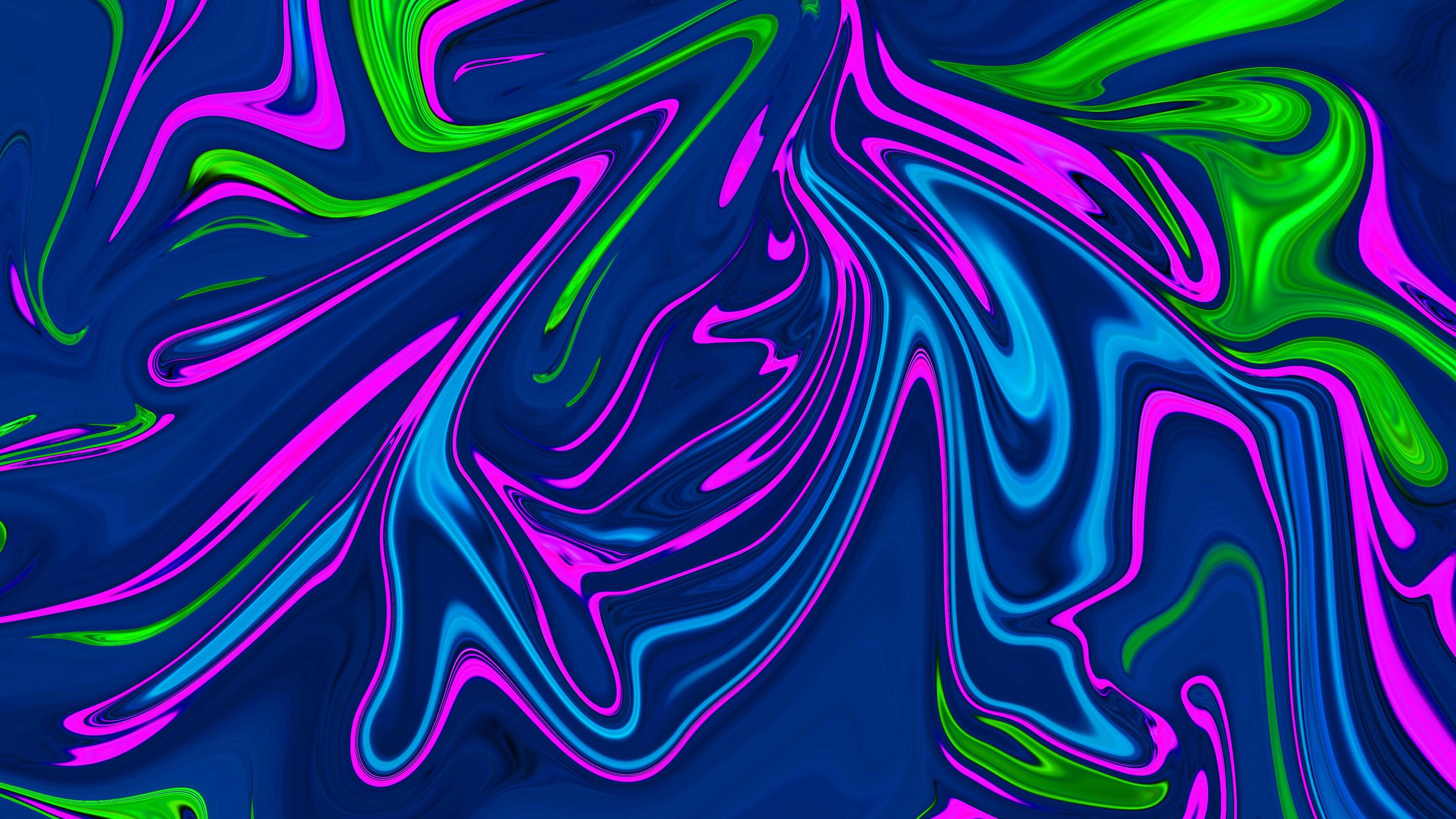 blue and green and purple color mix,abstract multicolored and marble painting, fashion print