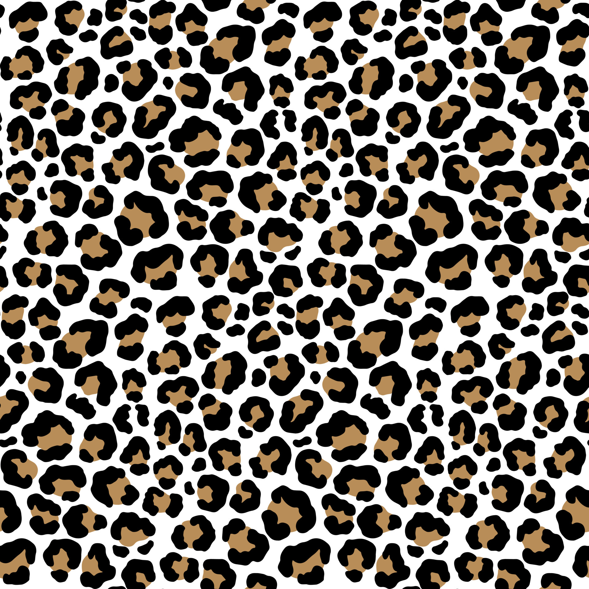 diseño de patrones sin fisuras de vector de motivo animal leopardo
