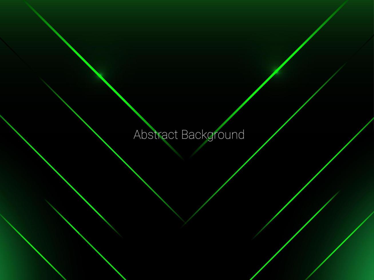 Abstract geometric green transparent gradient lines illustration pattern background vector