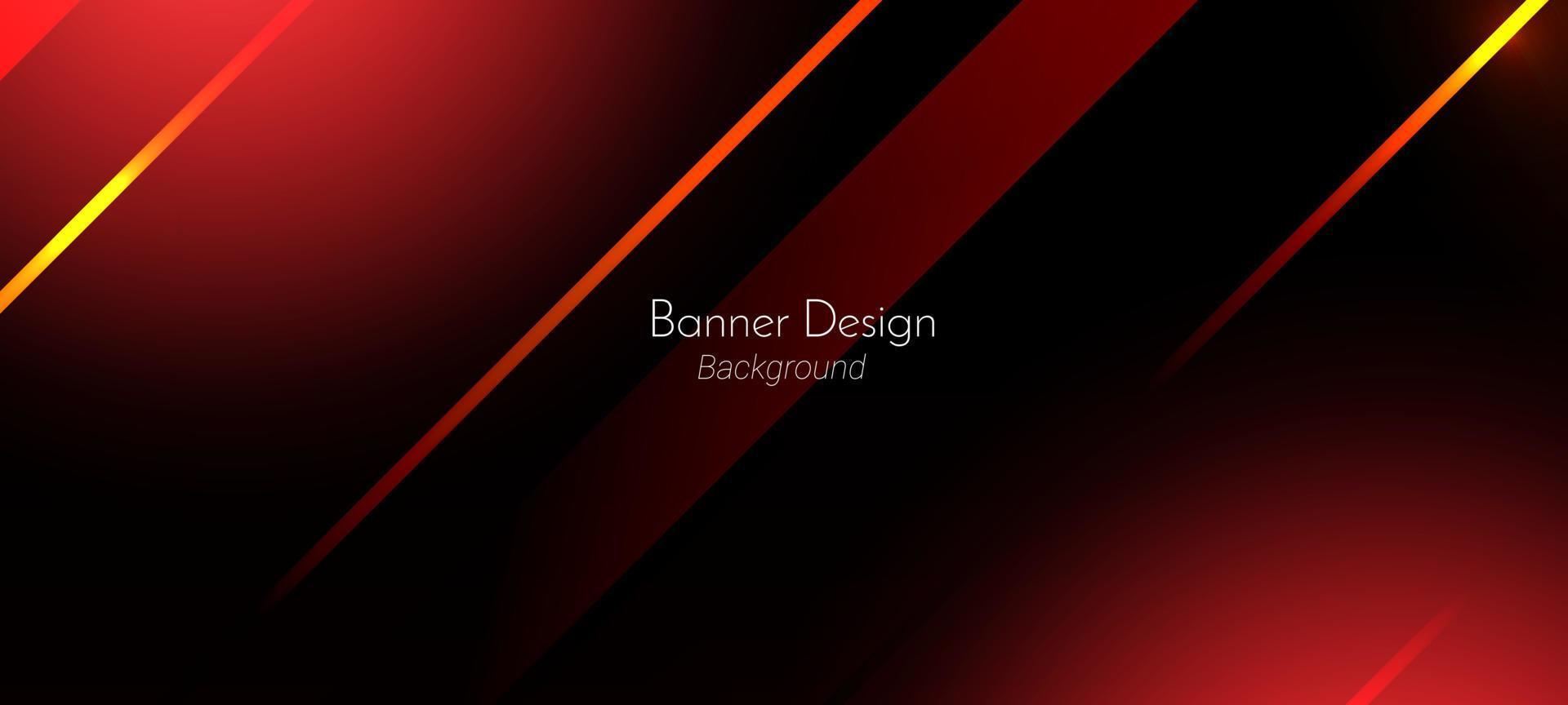 Abstract red geometric transparent gradient lines illustration pattern background vector