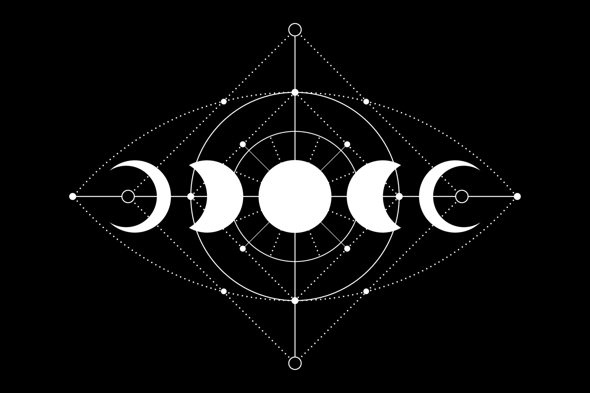 Celestial magic moon phases icons, Sacred Geometry, Eye of Providence mystical concept, alchemy All seeing eye, white logo tattoo, boho style vector isoalted on black background 4705989 Vector Art at Vecteezy Celestial magic moon phases icons, Sacred Geometry, Eye of Providence mystical concept, alchemy All seeing eye, white logo tattoo, boho style vector isoalted on black background 4705989 Vector Art at Vecteezy