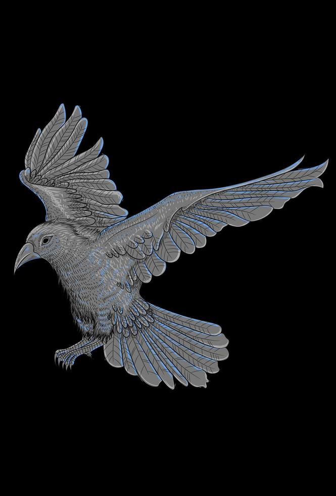Dove artwork illustration vector