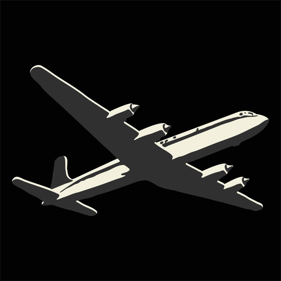 vector icono de avion