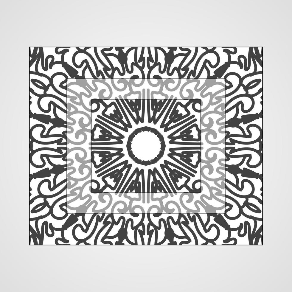 Mandala vector element round ornament decoration