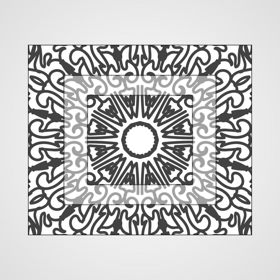 Mandala vector element round ornament decoration