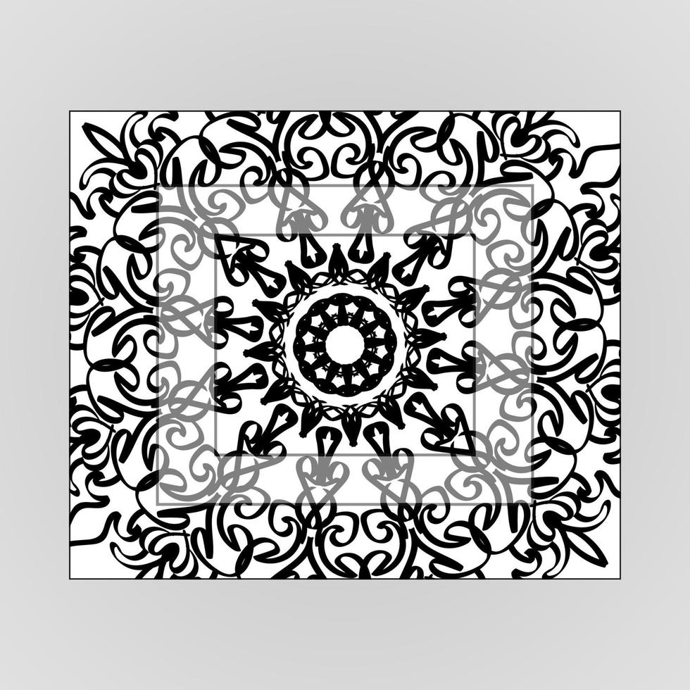 Mandala vector element round ornament decoration
