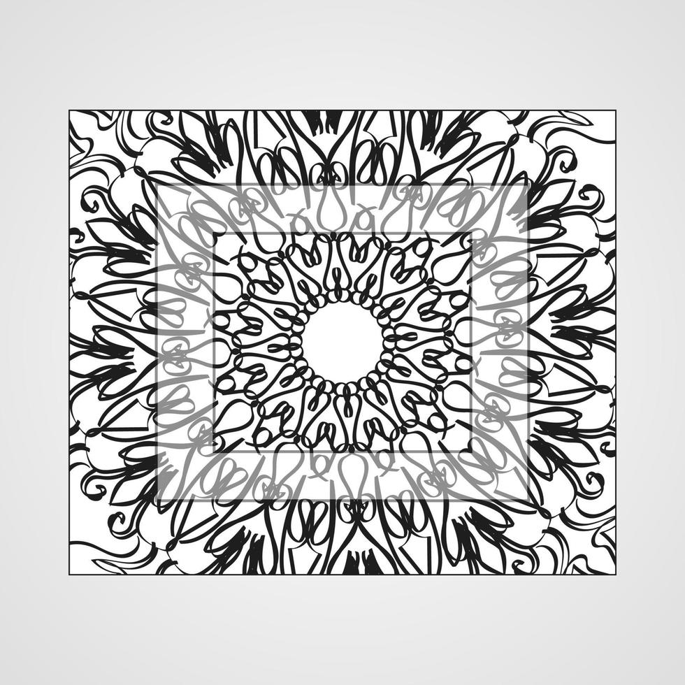 Mandala vector element round ornament decoration