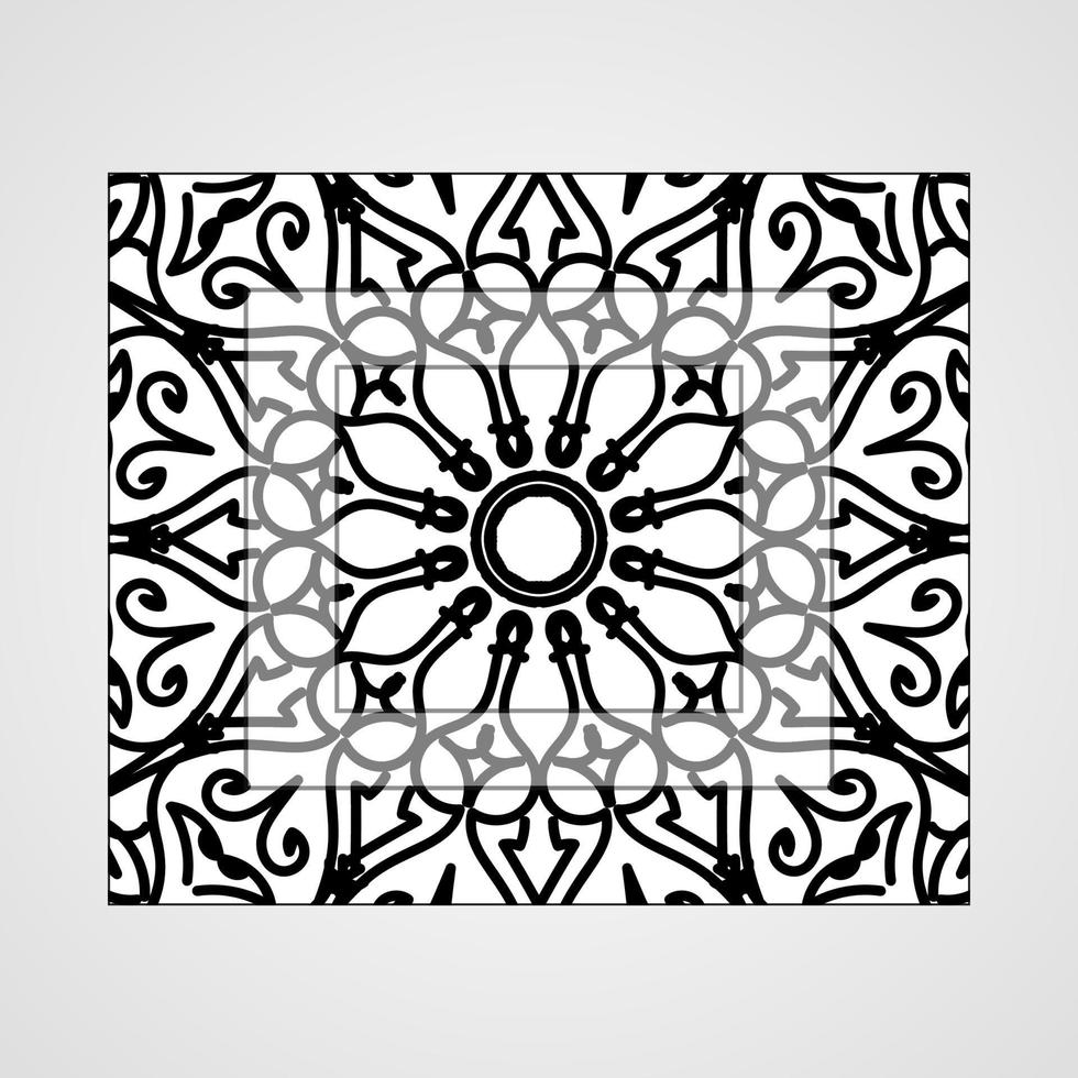 Mandala vector element round ornament decoration