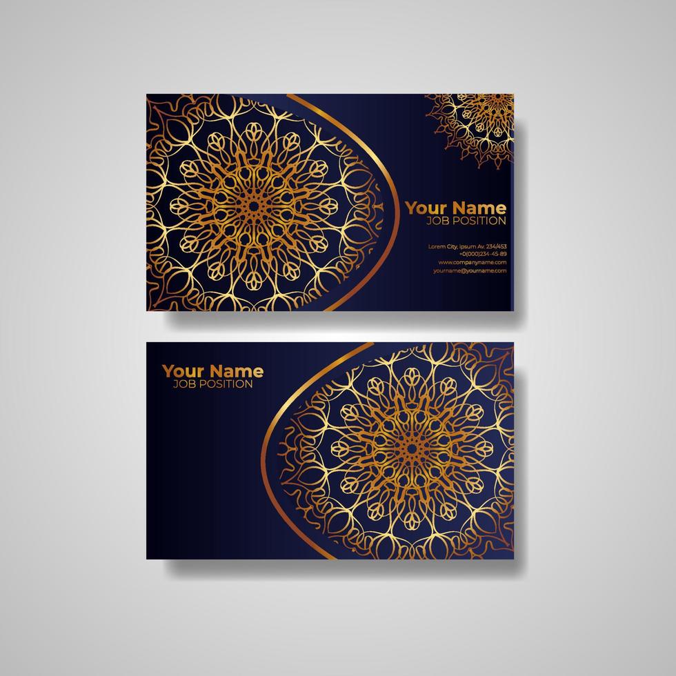 tarjeta de visita. elementos decorativos vintage. tarjetas de visita florales ornamentales, patrón oriental, ilustración vectorial. islam, árabe, indio, turco, pakistán, chino, motivos otomanos. vector