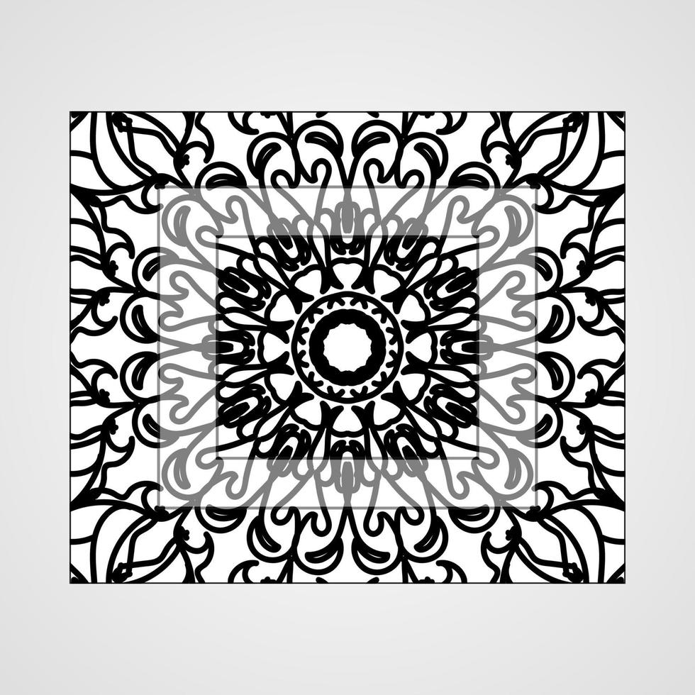 Mandala vector element round ornament decoration