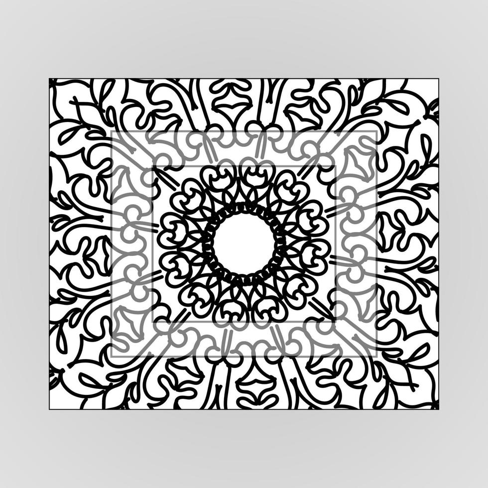 Mandala vector element round ornament decoration