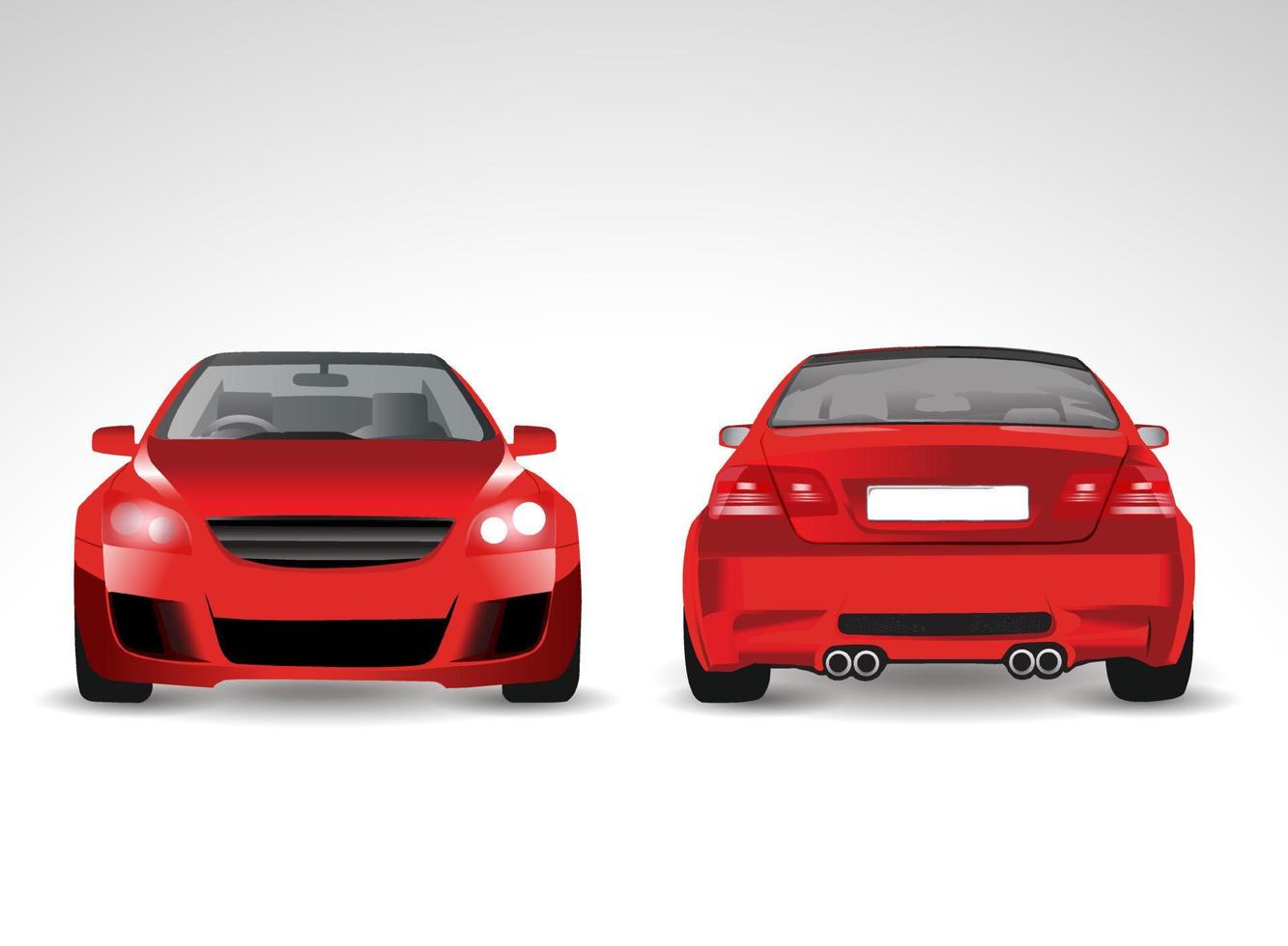 Car vector template. Passenger car. vector illustration eps 10.