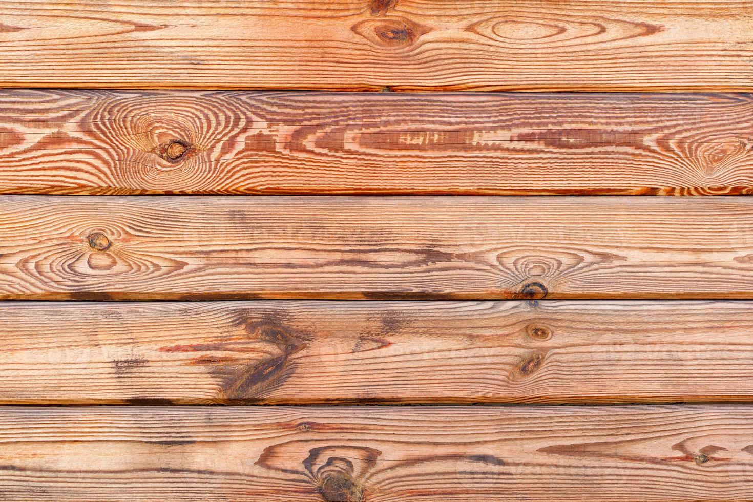 Yellow wooden background and texture of weathered horizontal boards. photo