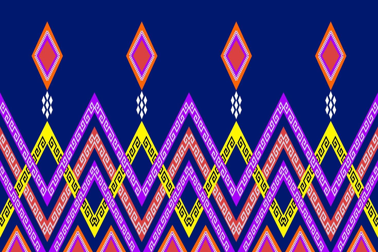 Beautiful geometric ethnic art pattern traditional. Design for