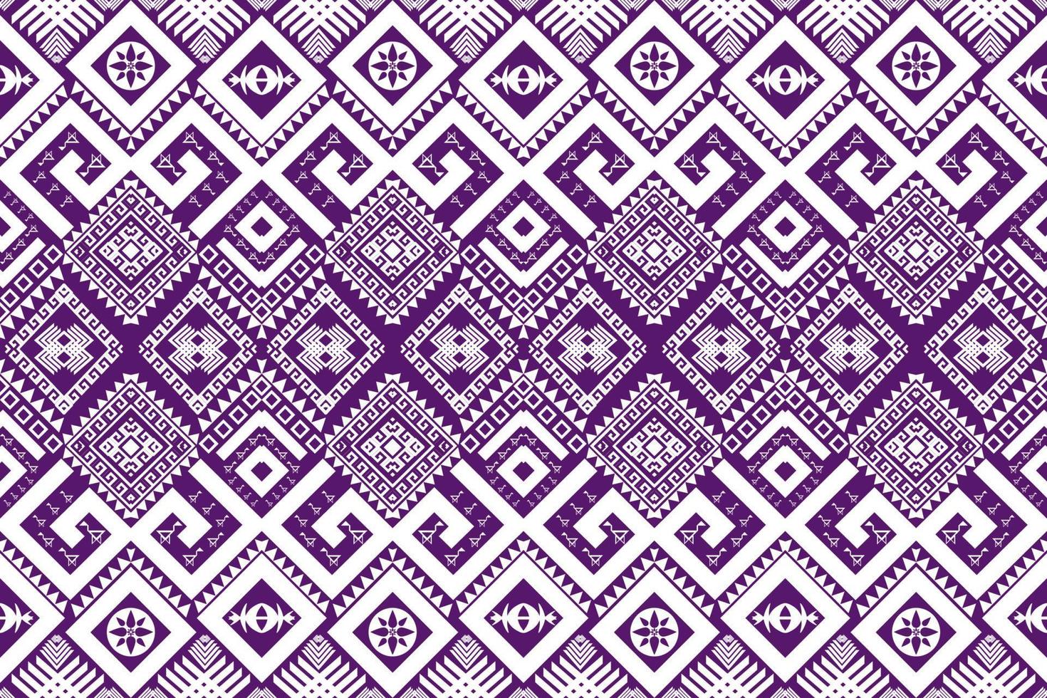 Beautiful geometric ethnic art pattern traditional. Design for carpet,wallpaper,clothing,wrapping,batik,fabric,Vector illustration. Figure tribal embroidery style. vector