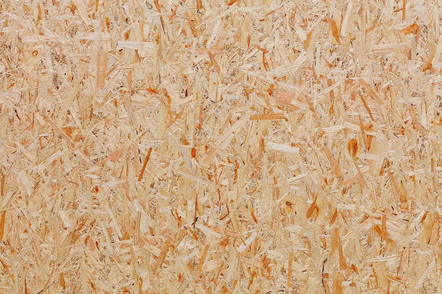 OSB, seamless texture of oriented strand board, wooden board for the background. photo