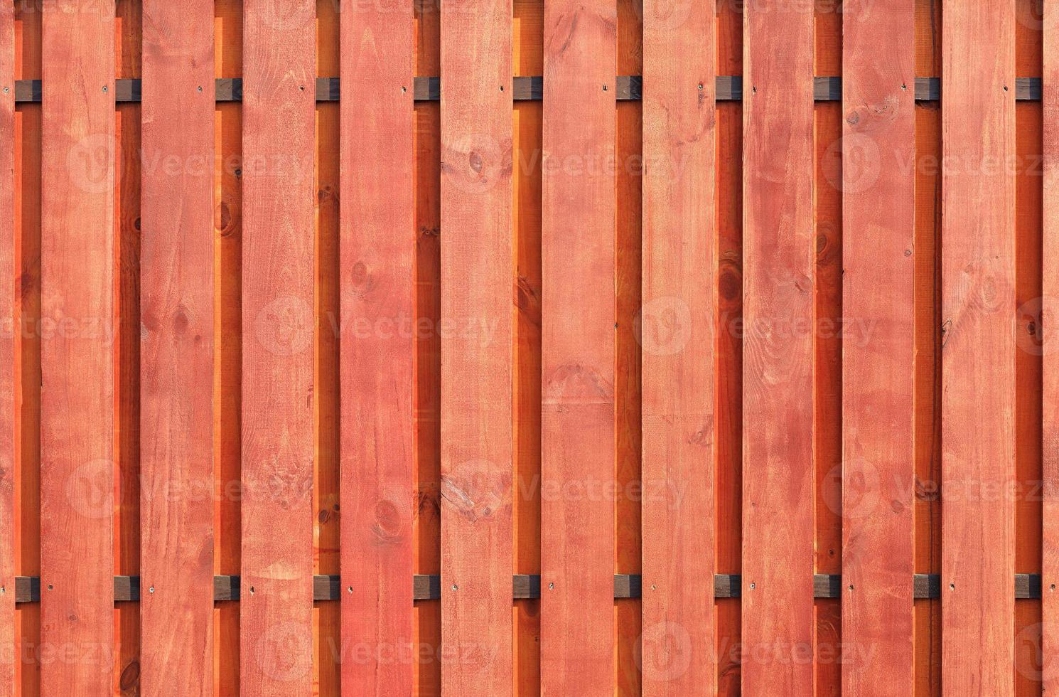 The texture of the wooden fence with a new vertical brown background and two horizontal guides. photo