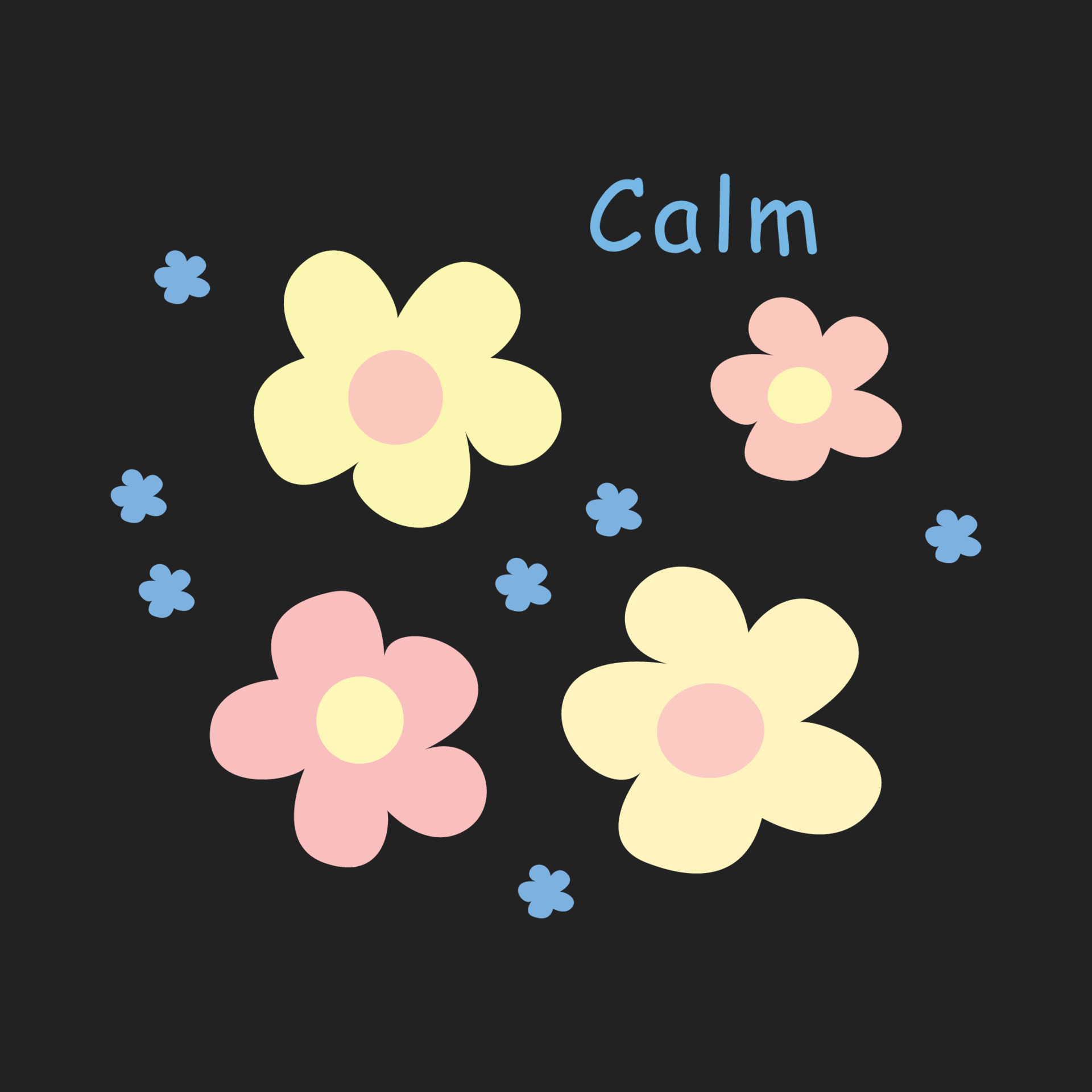 Cute flower stickers, flower stickers 4708231 Vector Art at Vecteezy