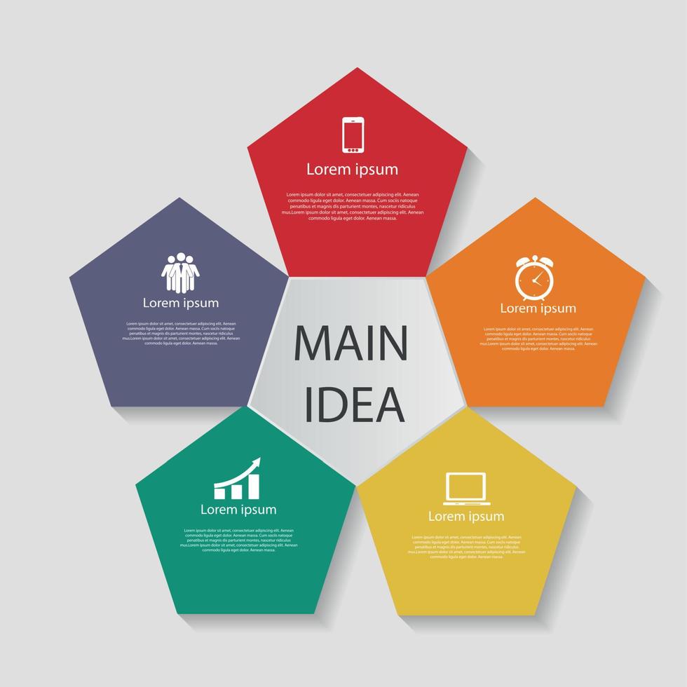 Infographic Templates for Business Vector Illustration.