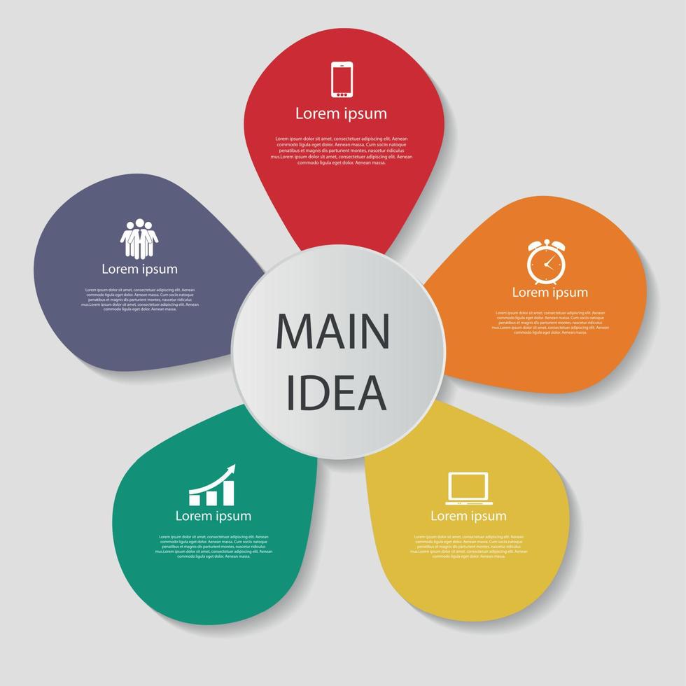 Infographic Templates for Business Vector Illustration.