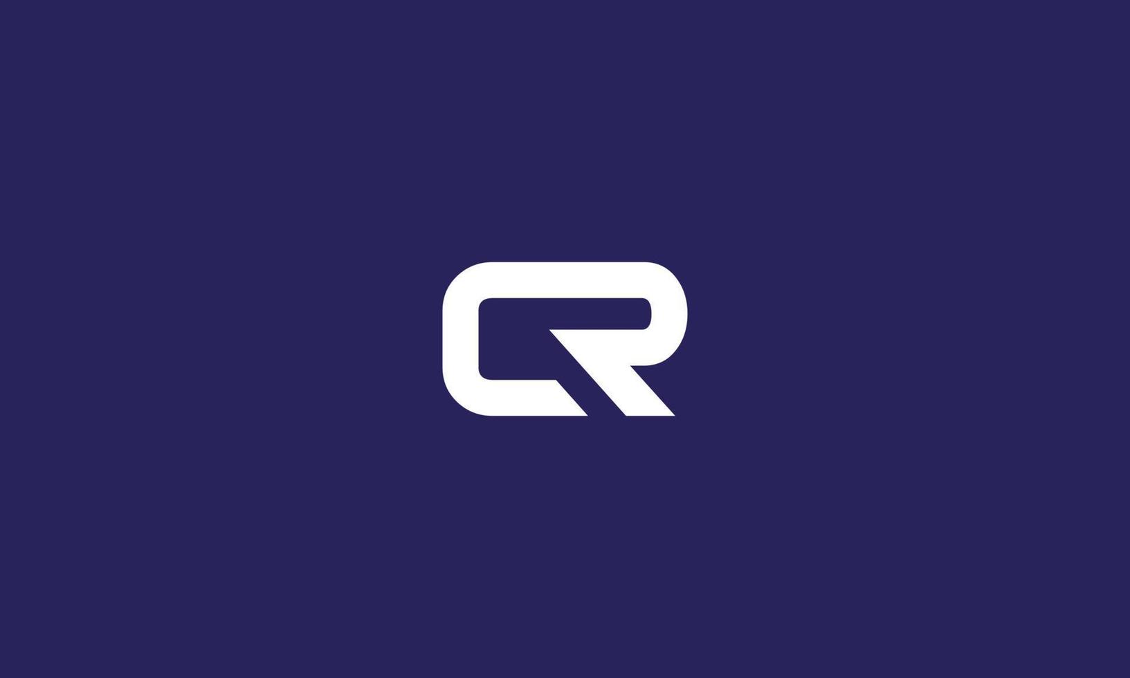 CR logo . letter c r logo design . creative and modern logo design. vector