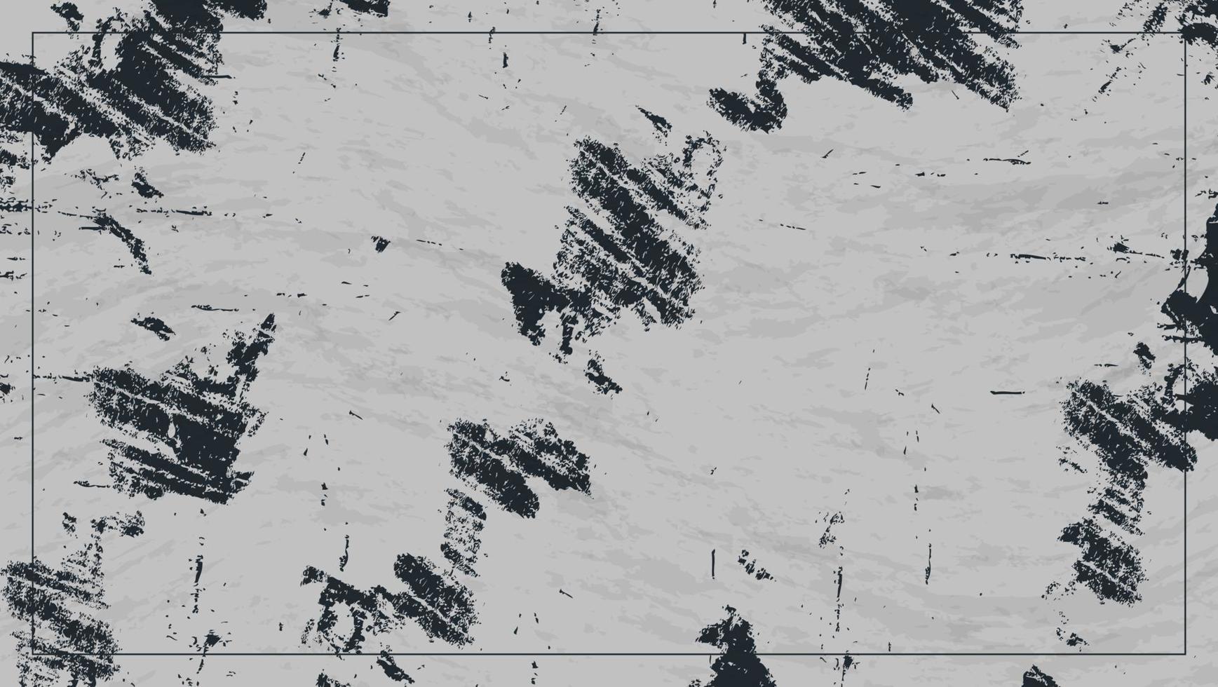 Abstract Aged Grunge Texture White Black Background vector