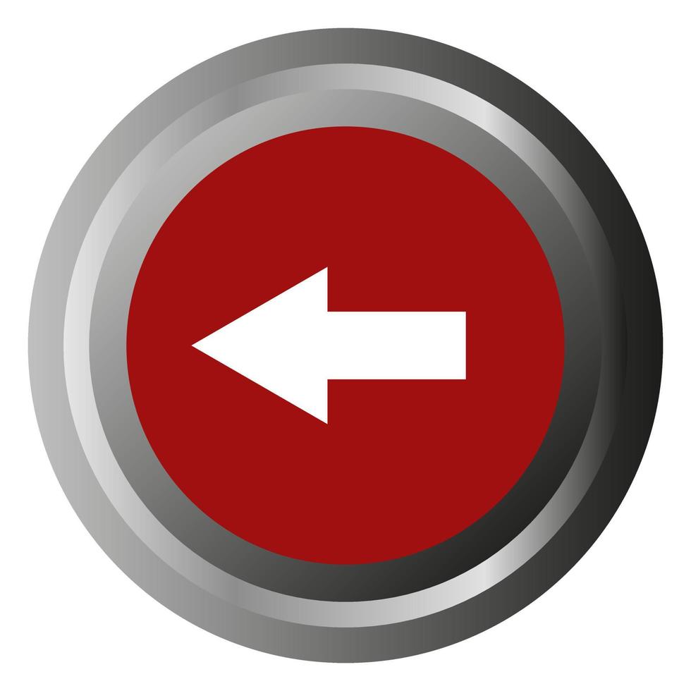 Arrow on white background vector